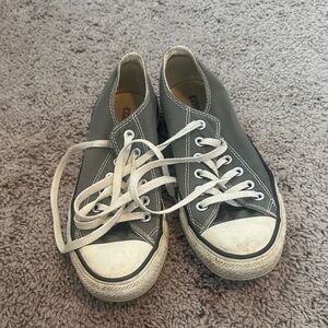 Converse Gray Lace-Up Sneakers